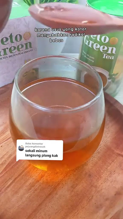cara minum detogreen, DETOGREEN Teh Herbal Detox Sistem Pencernaan2