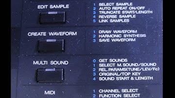 Korg DSS-1 Sound Demo
