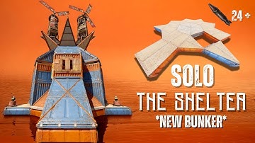 The Shelter - A Cosy, Cheap & Simple SOLO BUNKER Base | RUST 2024