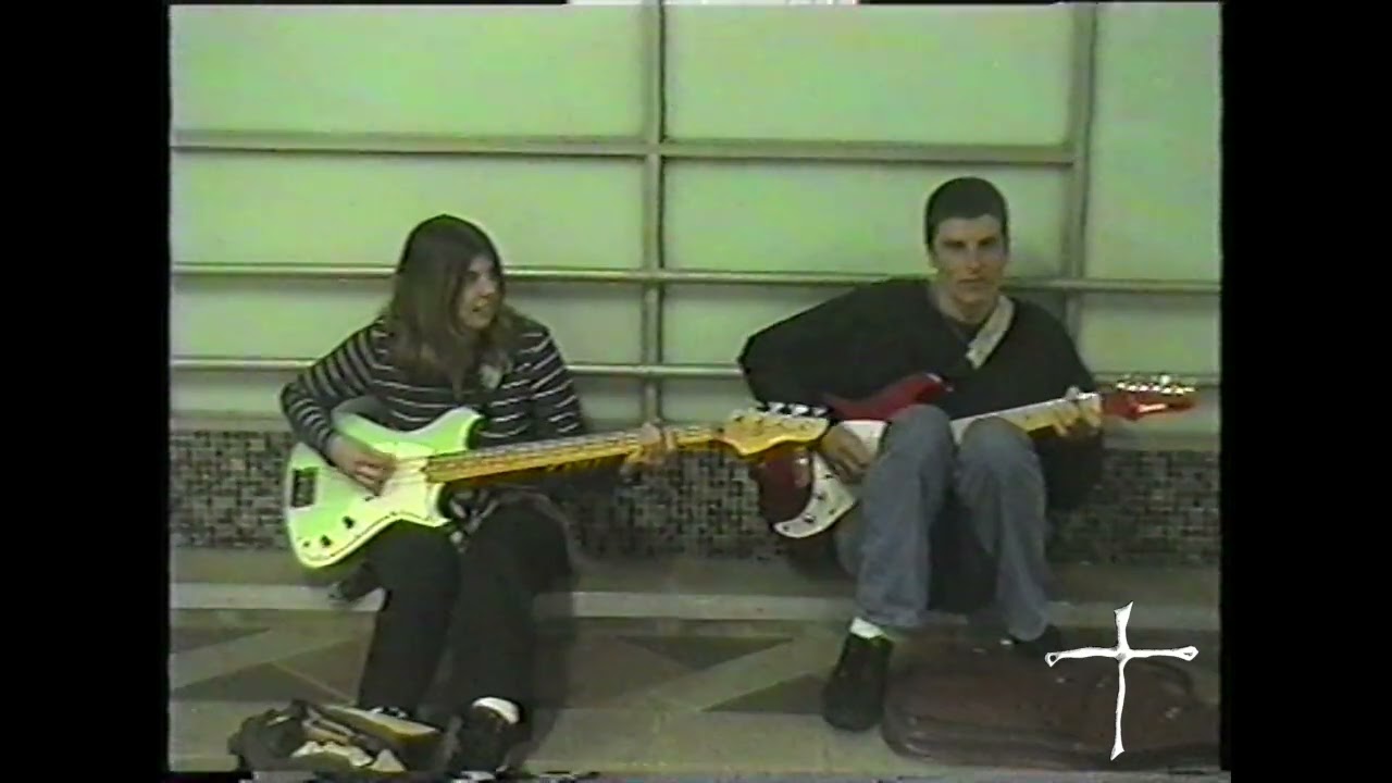 Watch Warm up in the corridor before our very first gig! on YouTube Watch Warm up in the corridor before our very first gig! on YouTube