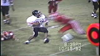 1992 Courtland Chiefs vs Cedar Bluff Tigers Football