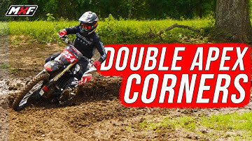 How to Hit a Corner on a Dirt Bike | 3 Pro Tips For Double Apex Ruts