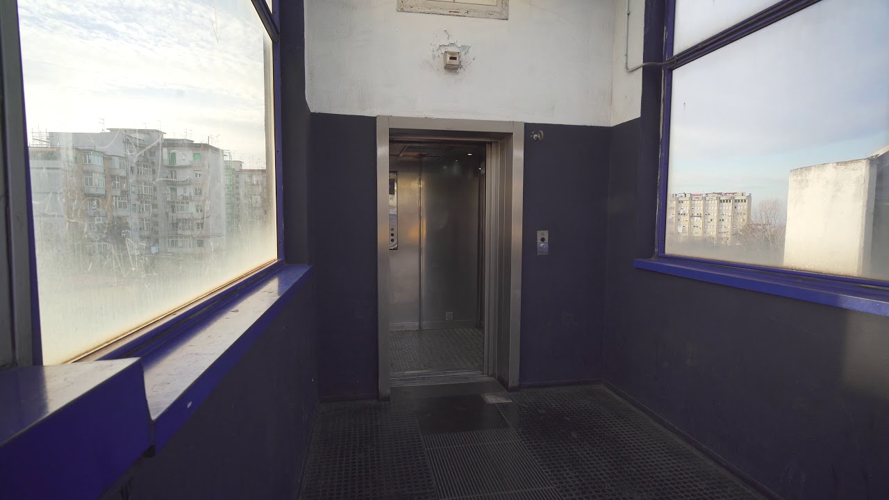 Italy, Naples, Chiaiano Marianella Metro station, 1X elevator