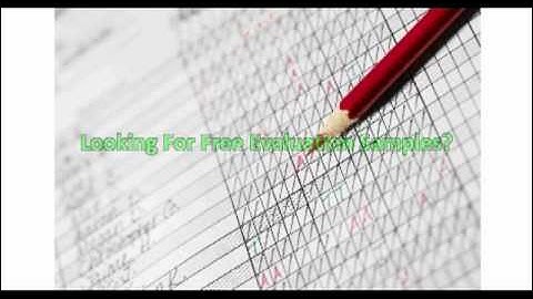 Free Performance Appraisal Forms