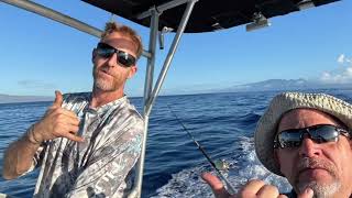 A day on the ocean off Maui with my brother.