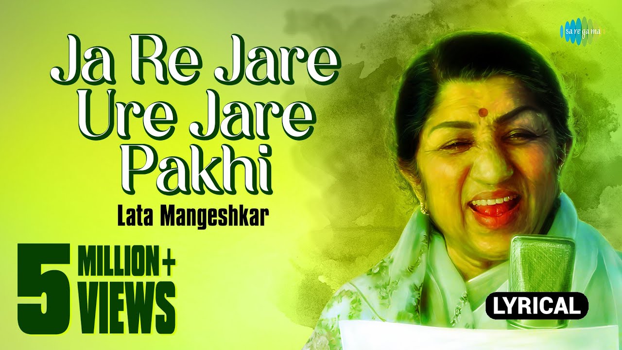 Ja Re Jare Ure Jare Pakhi with lyrics  Lata  Four Square Hits Bengali Modern Of Female Artists