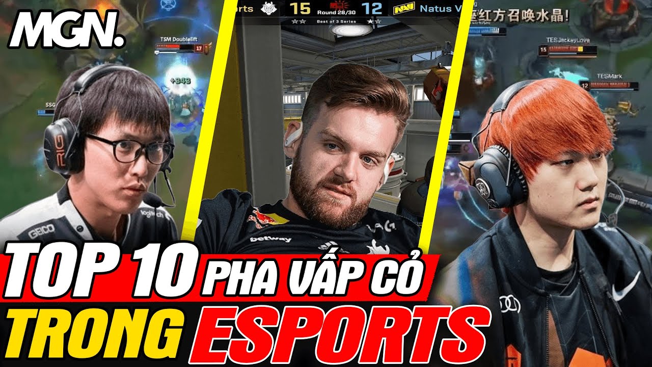 Những Pha VẤP CỎ Đáng Quên Nhất Lịch Sử Esports | MGN Esports - YouTube