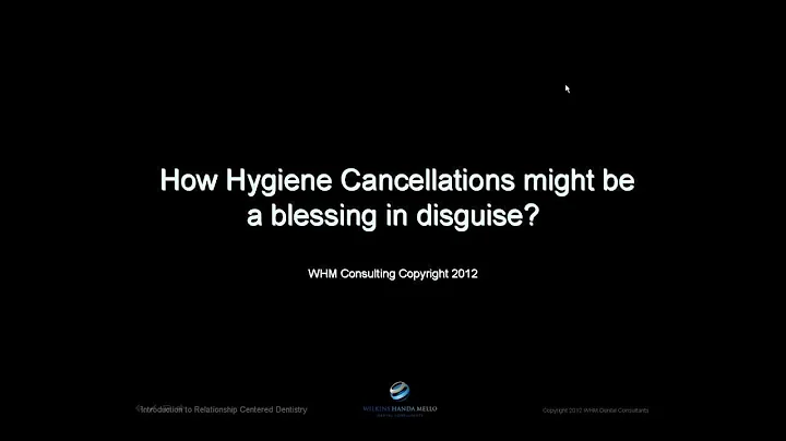 Adrian Wilkins | How Hygiene Cancellations Might B...