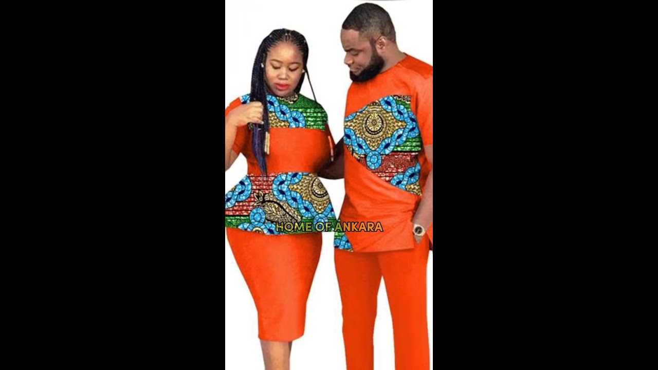 Latest African Fashion Dress Styles For Couples 2022