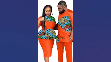 Latest African Fashion Dress Styles For Couples 2022 