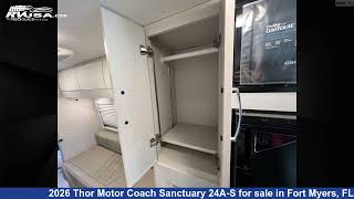 Stunning 2026 Thor Motor Coach Sanctuary Class B RV For Sale in Fort Myers, FL | RVUSA.com
