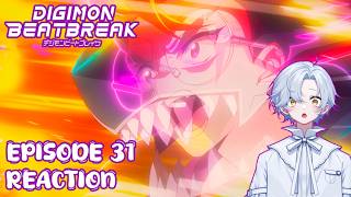 FIRST TIME REACTING TO DIGIMON BEATBREAK EPISODE 31
