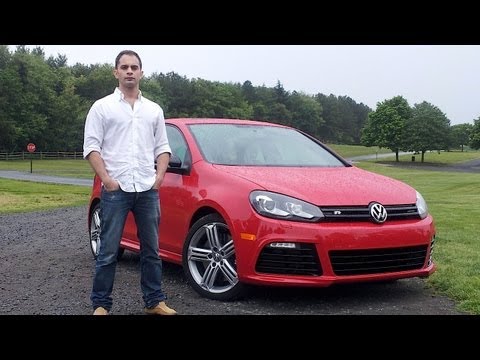 Volkswagen Golf R 2012 Test Drive & Car Review with Ross Rapoport by RoadflyTV