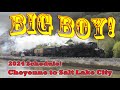 Big Boy 2024 Schedule - Part One - Cheyenne to Salt Lake City