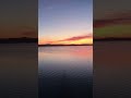 Среднеуральск. Озеро Исетское. Закат.
