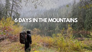6 Days of Rain Camping in the Mountains of the Pacific Northwest