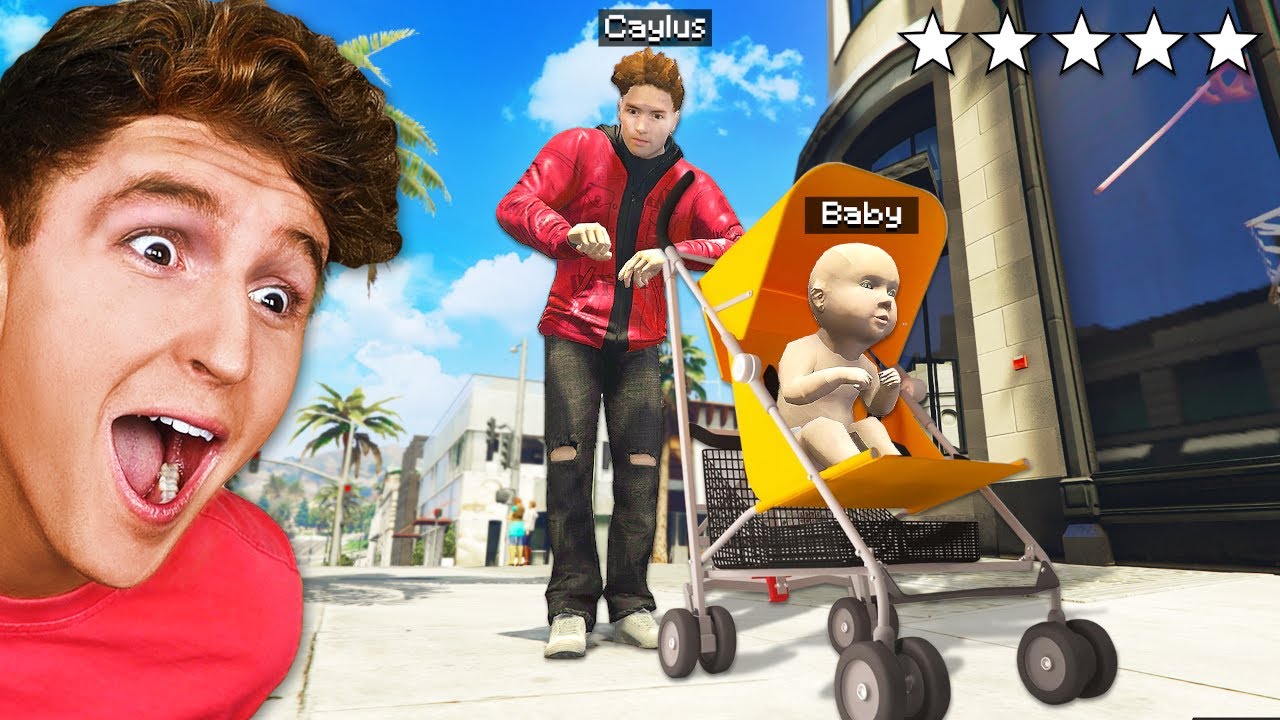 У меня родился РЕБЁНОК в GTA 5... (СЛИШКОМ ДАЛЕКО)