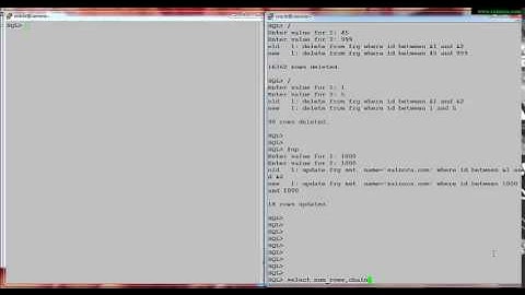 Frgmentation in oracle database