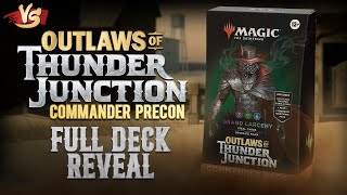 Grand Larceny Full Deck Reveal | Outlaws of Thunder Junction