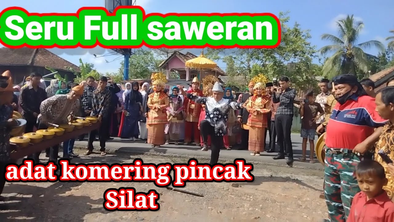 adat komering pincak silat andi&junita