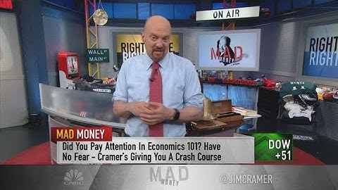 Relying on luck is dangerous, Jim Cramer says — always understand why your stock is moving