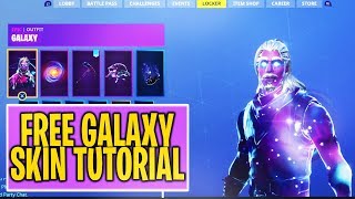 How To Get Galaxy Skin Free In Fortnite Working Method Free Galaxy Skin Bundle