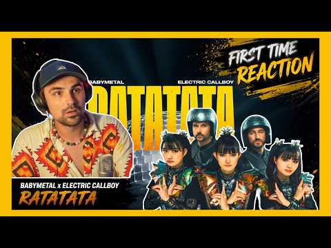 BABYMETAL x ELECTRIC CALLBOY - RATATATA - FIRST TIME HEARING - REACTION