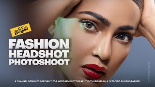 High Fashion Head shot Photo shoot with Canon EOS R5
