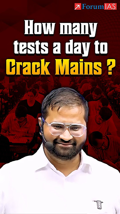 How Many Tests a Day to Crack UPSC Mains? | Real Strategy by Ayush Sir!