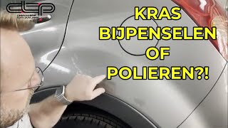 Kras bijpenselen of polieren ?!