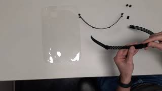 How to Assemble a PRM Filtration Face Shield