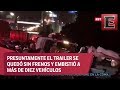 Roberto Cervantes habla del accidente en la México-Toluca