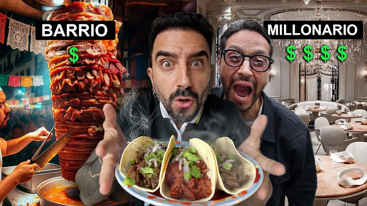 Probando TACOS de BARRIO vs. de MILLONARIOS ft. @LaRutadelaGarnacha