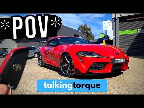 2022 Toyota GR Supra - TEST DRIVE [POV URBAN]