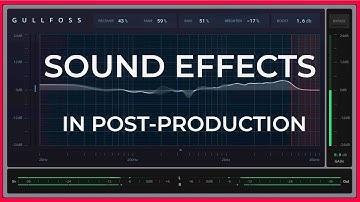 Gullfoss for Sound Effects in post-production.