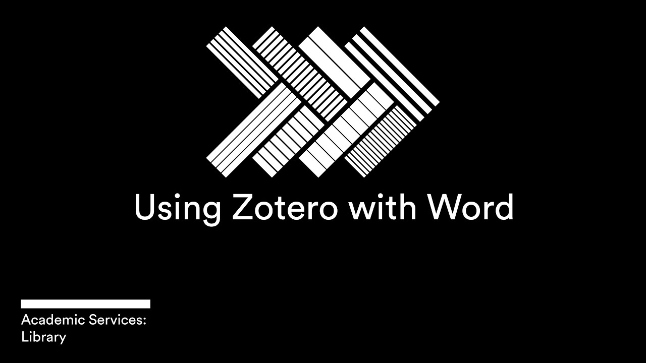 add zotero to word add zotero to word