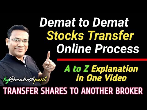 how to transfer stocks or shares | demat to demat online share transfer process | easiest CDSL