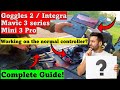 DJI goggles 2 and Mavic 3 or Mini 3 Pro after update! Super easy!