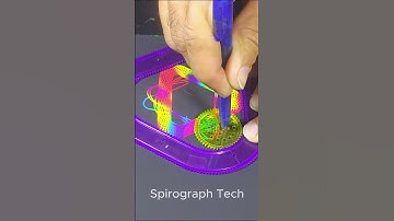 What does this pattern resemble?🤔 #Satisfying #Spirograph #shorts #art #spirodiy #artandcraft