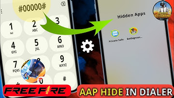 How to Hide apps in dialer [ Games/ Apps ] Dialer me app hide kaise kare  |Hide apps in dialer 