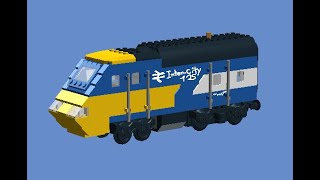 How To Build A Lego InterCity 125 (BR Class 43 HST) Driving Car (Bo-Bo)🇬🇧