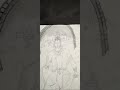 Sketch of panchmukhi hanuman || panchmukhi hanuman #lord #shorts #shortsvideo #drawing