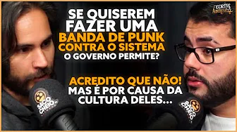 imagem do vídeo Como funciona a ARTE na C0REIA do N0RTE? | À Deriva Podcast