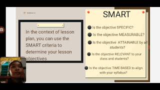 Parts of the Learner- Centered Lesson Plan