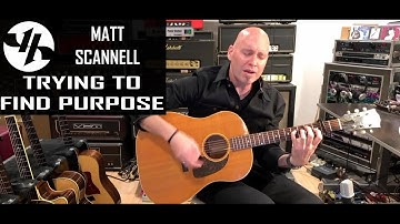 "Trying to Find Purpose" Matt Scannell Vertical Horizon Acoustic 12-10-20