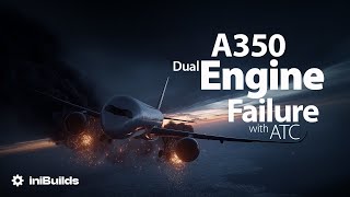 Dual Engine Failure! Surviving the A350 Nightmare in MSFS 2024 | inibuilds + ATC