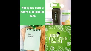 Школа питания. Контроль веса и плато в снижении веса.