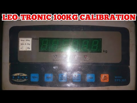 Leo 150kg Electronic Weight Machine Setting