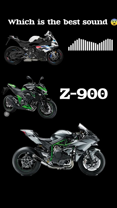 Kawasaki ninja z900 vs bmw M1000rr 🥶 exhaust sound 😱🎁#sound #kawasaki #bmw #bike #rider #ninja #z900