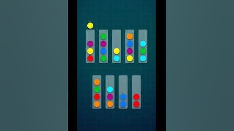 Ball Sort Puzzle Level 55 (Colour Sorting Games)